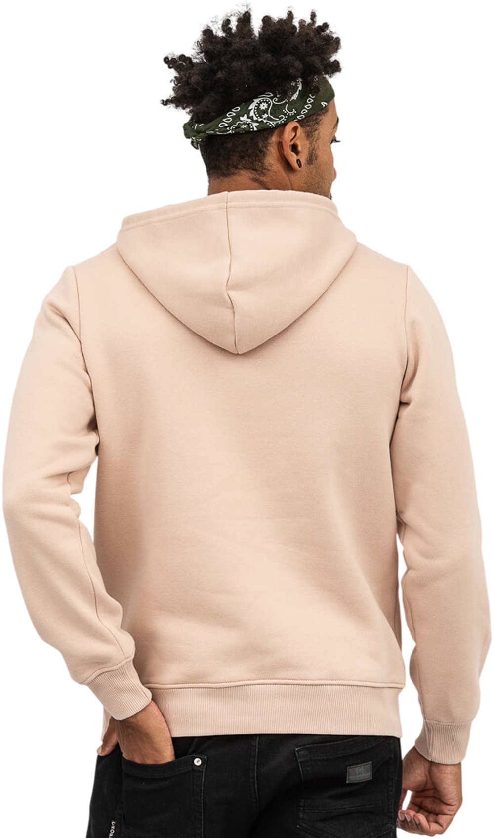 Худи утепленное мужское RAY Basic U0401M 2XL бежевый фото 2