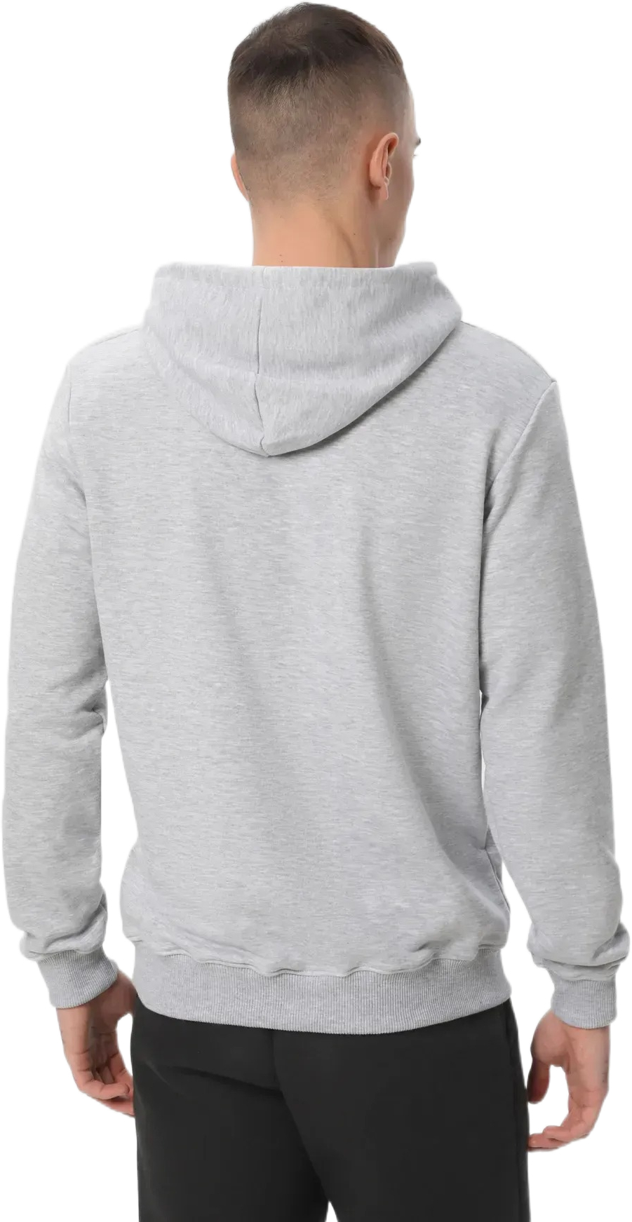 Худі чоловіче RAY Basic U0402M 2XL сірий меланжфото2