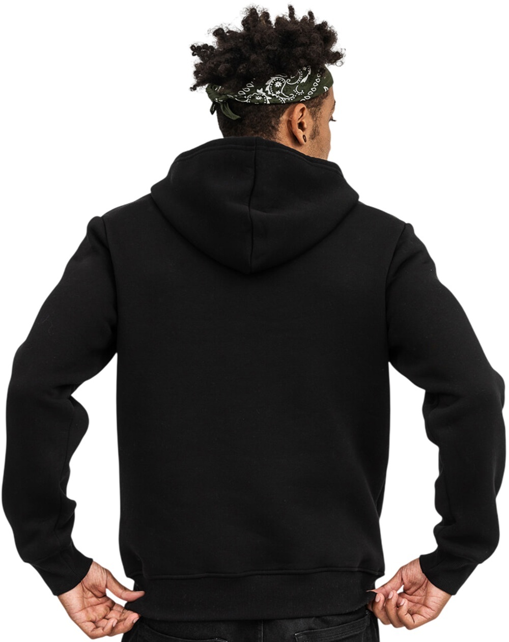 Худи утепленное мужское RAY Basic U0401M S черный фото 2