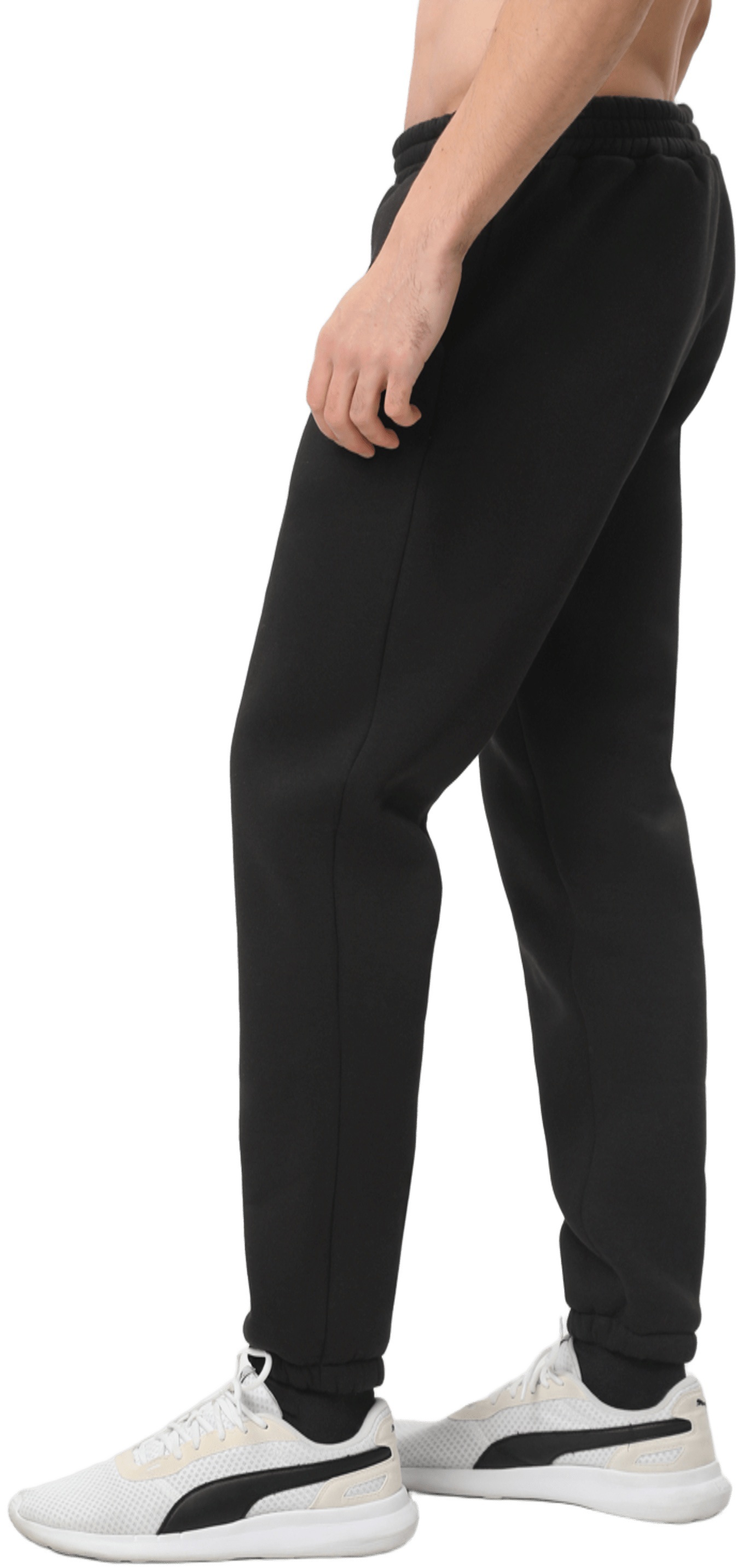 Спортивные брюки утепленные мужские RAY Basic U0901M 3XL черный фото 3