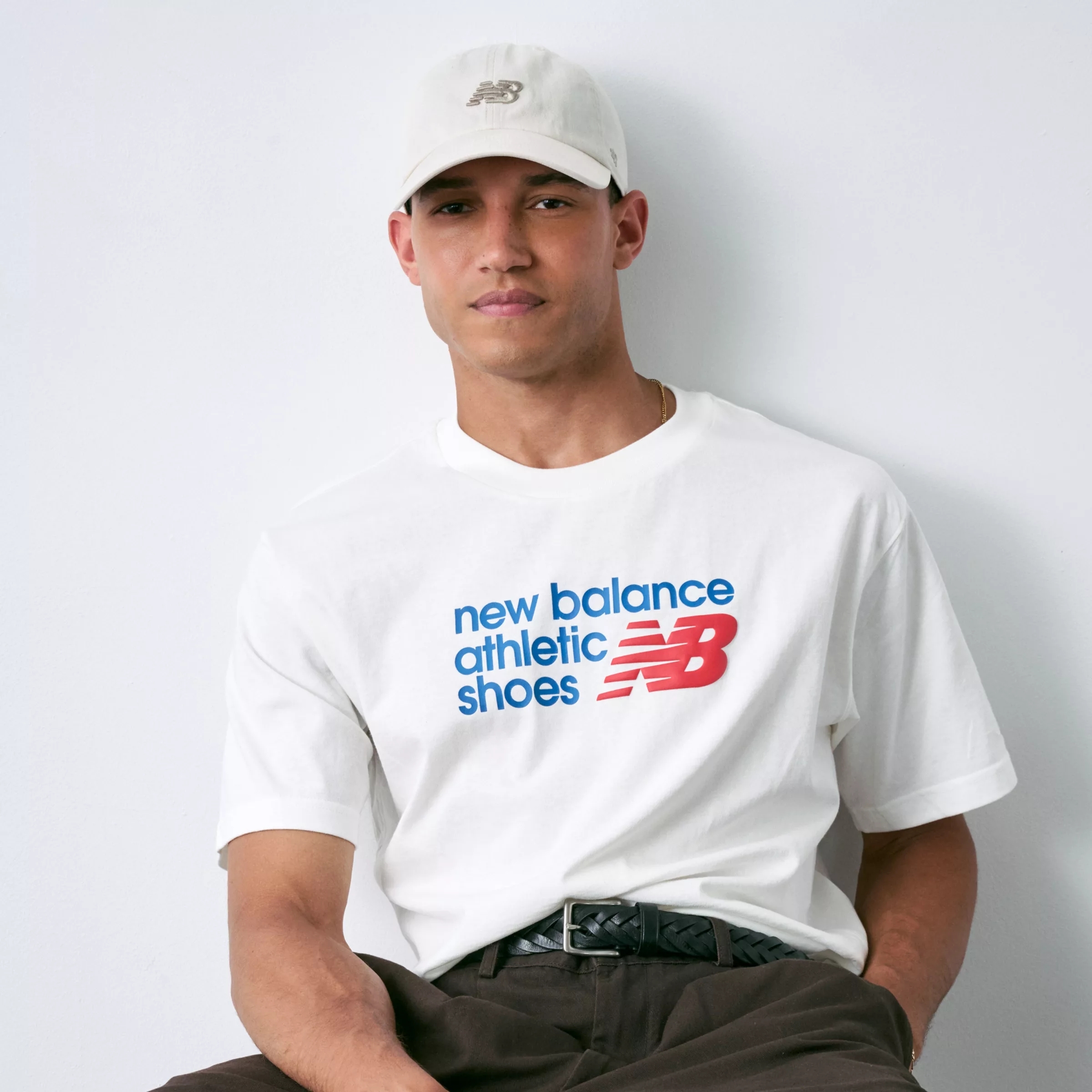 Кепка New Balance '47 Clean Up HatLAH00151LIN One size бежевая фото 5