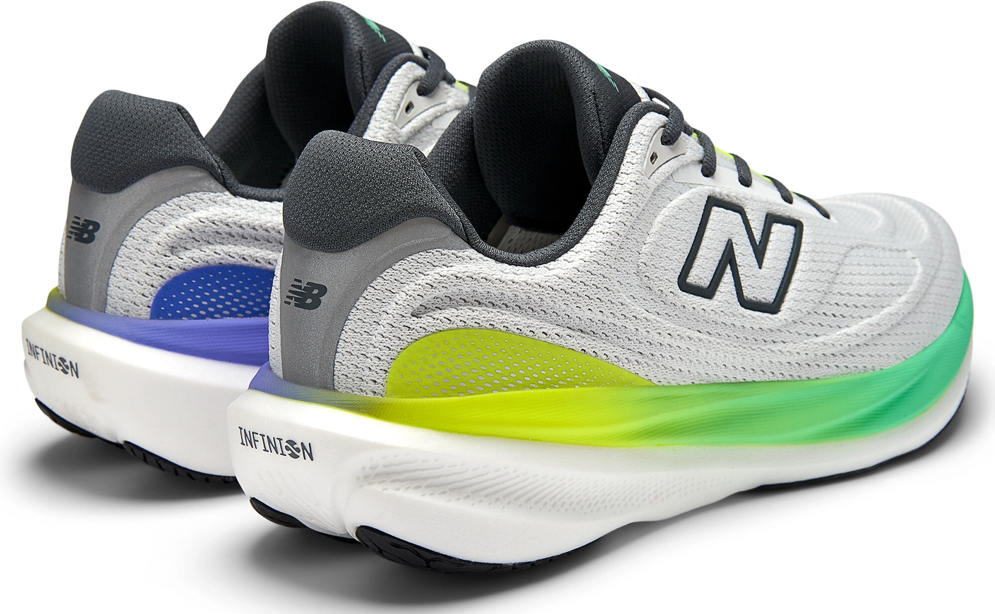 Кроссовки мужские New Balance 1080v15 M10808MP 45 (11 US) белые/зеленые фото 