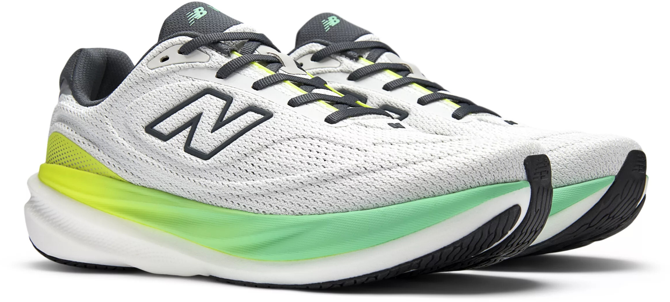 Кроссовки мужские New Balance 1080v15 M10808MP 42 (8,5 US) белые/зеленые фото 