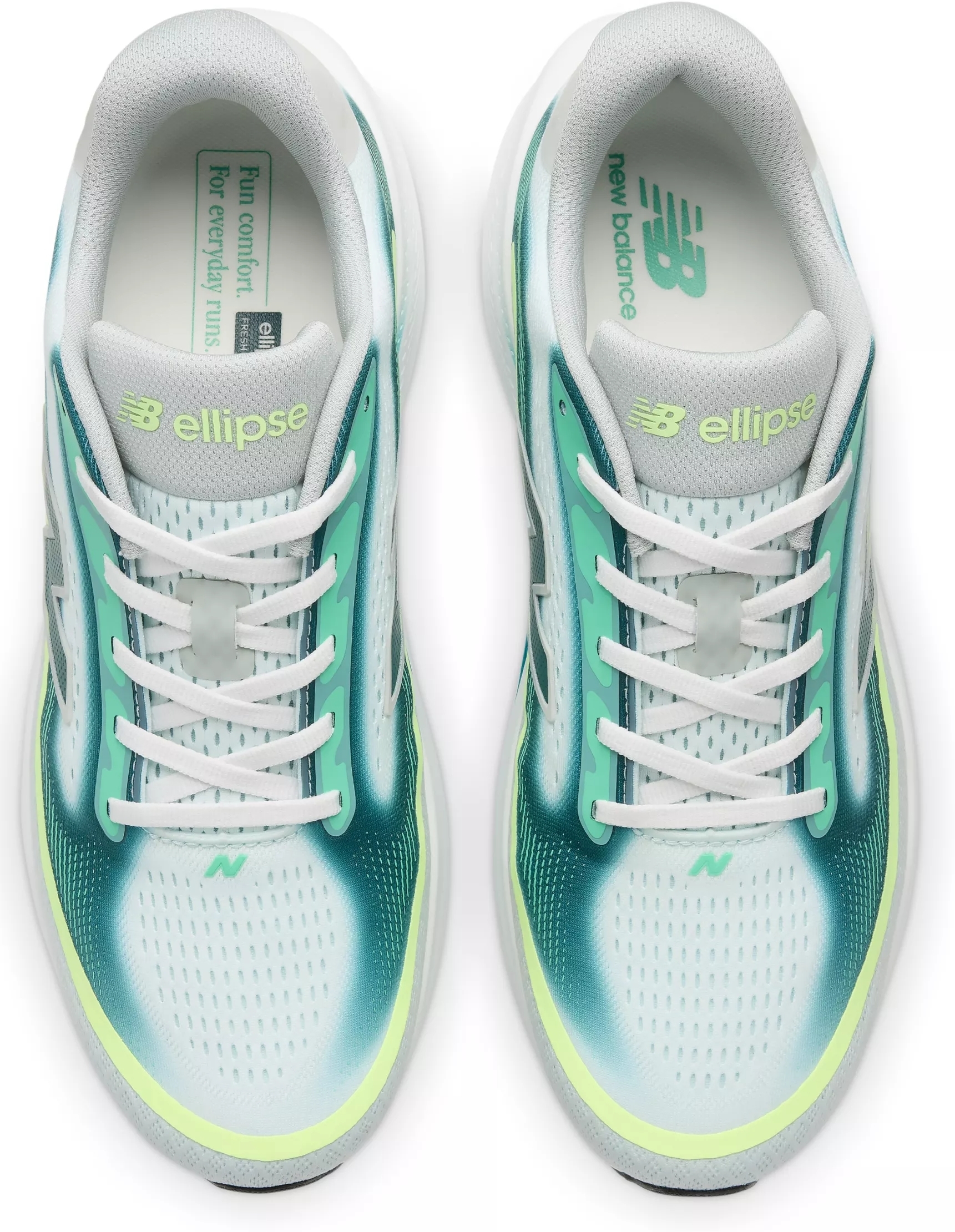 Кроссовки мужские New Balance Ellipse MELPS4B2 44 (10 US) белые/зеленые фото 4