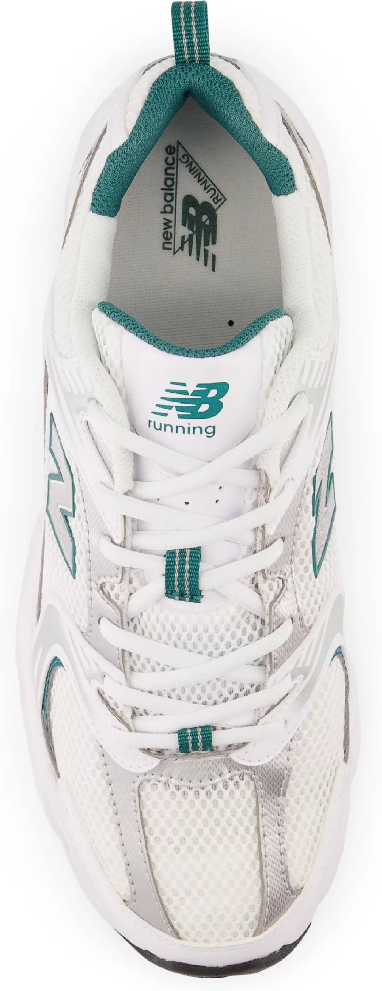 Кроссовки New Balance 530 MR530AB 42,5 (9 US) белые/зеленые фото 4