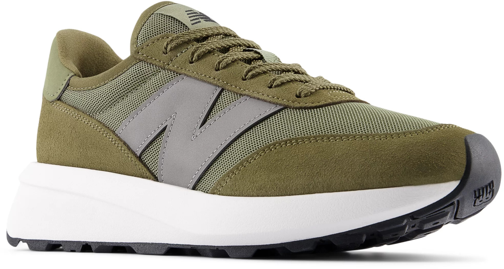 Кроссовки New Balance 370 U3708JX 44,5 (10,5 US) хаки фото 3