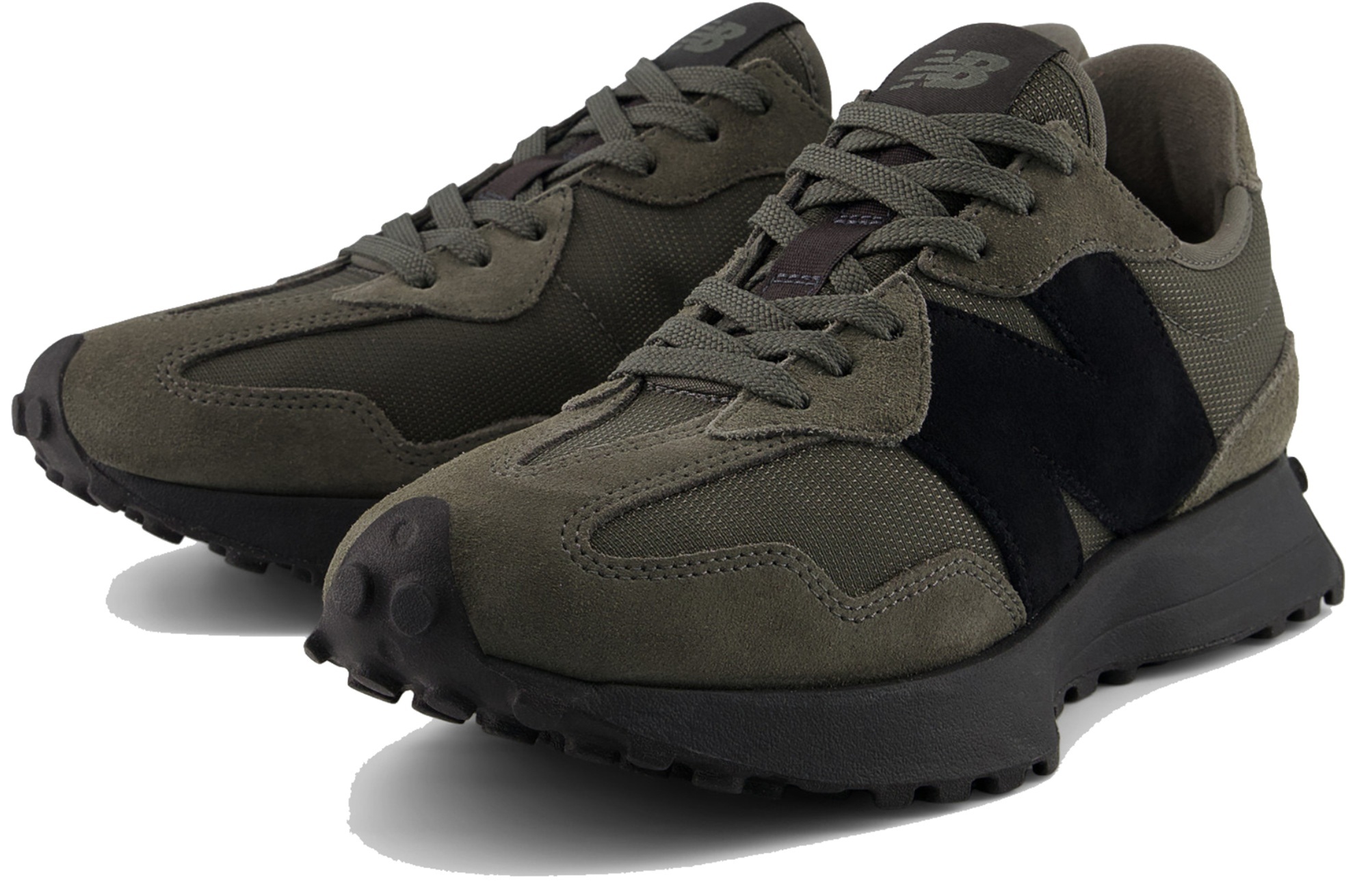 Кроссовки New Balance 327 U327346 45,5 (11,5 US) хаки фото 