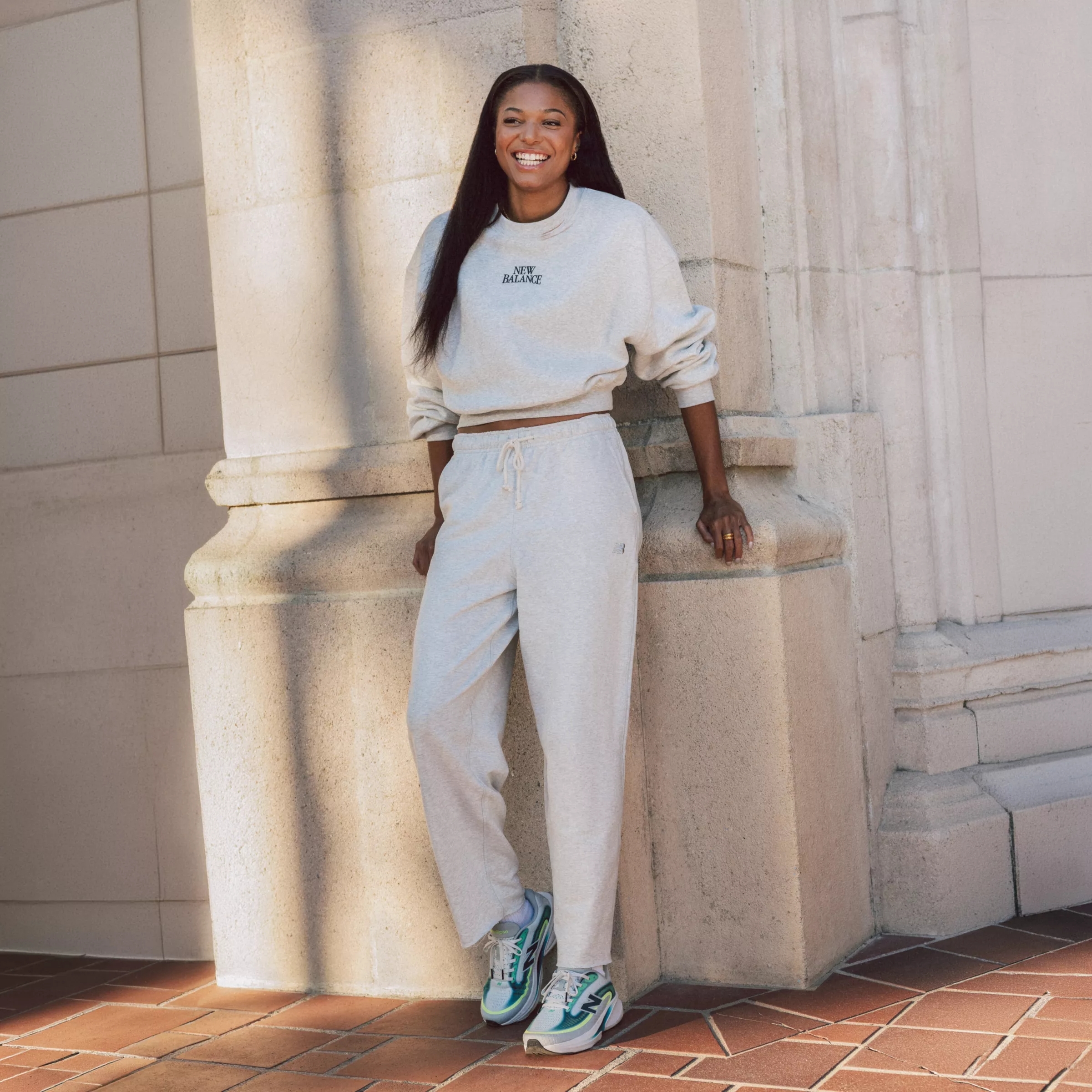 Кросівки жіночі New Balance Ellipse WELPS13W 37 (6,5 US) білі/зеленіфото