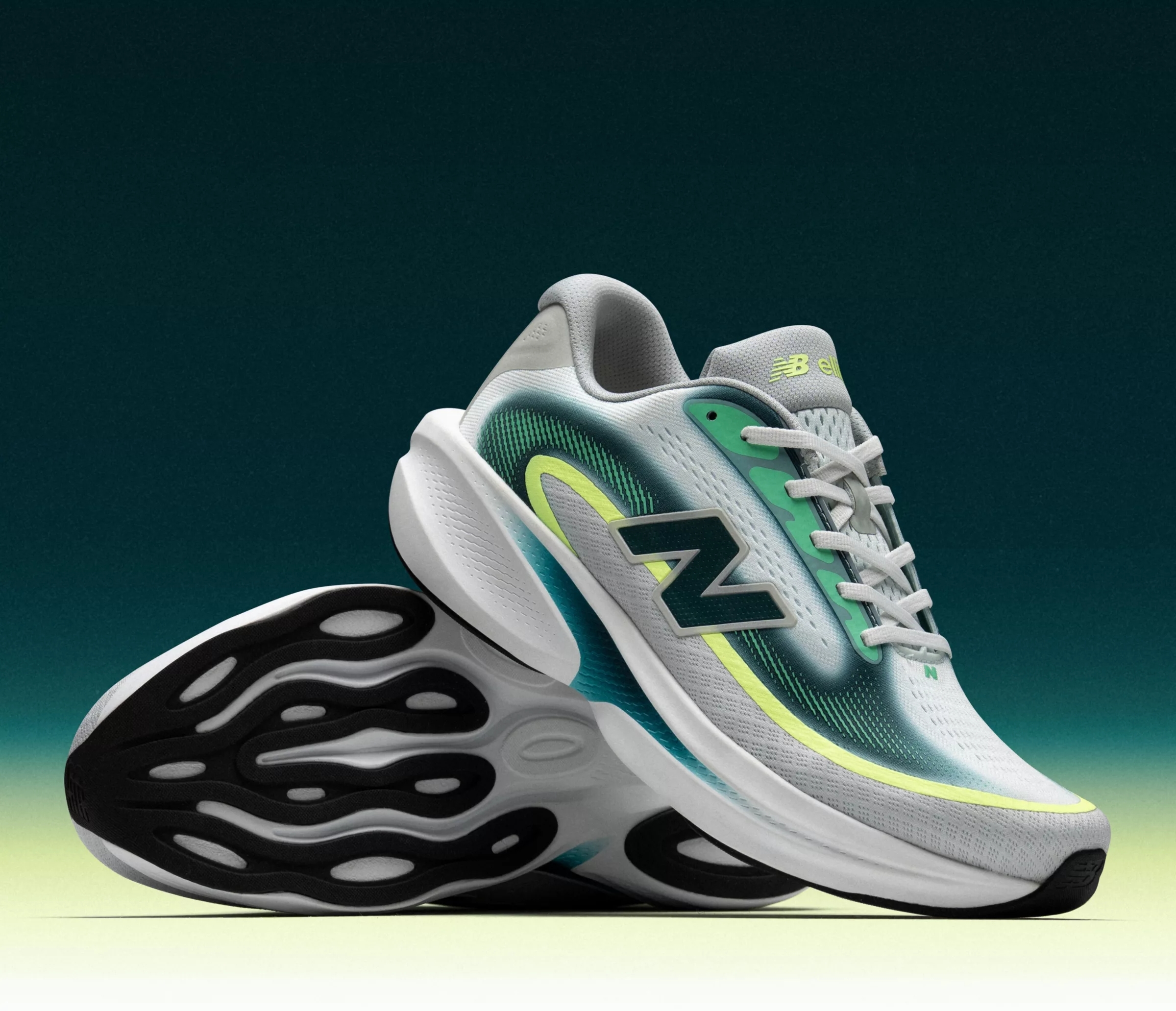 Кросівки жіночі New Balance Ellipse WELPS13W 40 (8,5 US) білі/зеленіфото