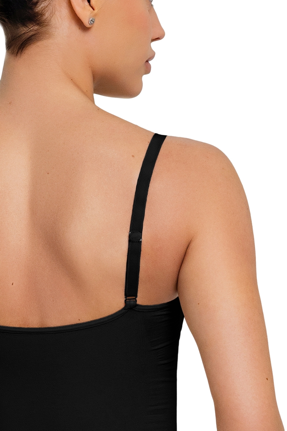 Майка з легкою корекцією Giulia 7547 Cami Shapewear L/XL чорнийфото