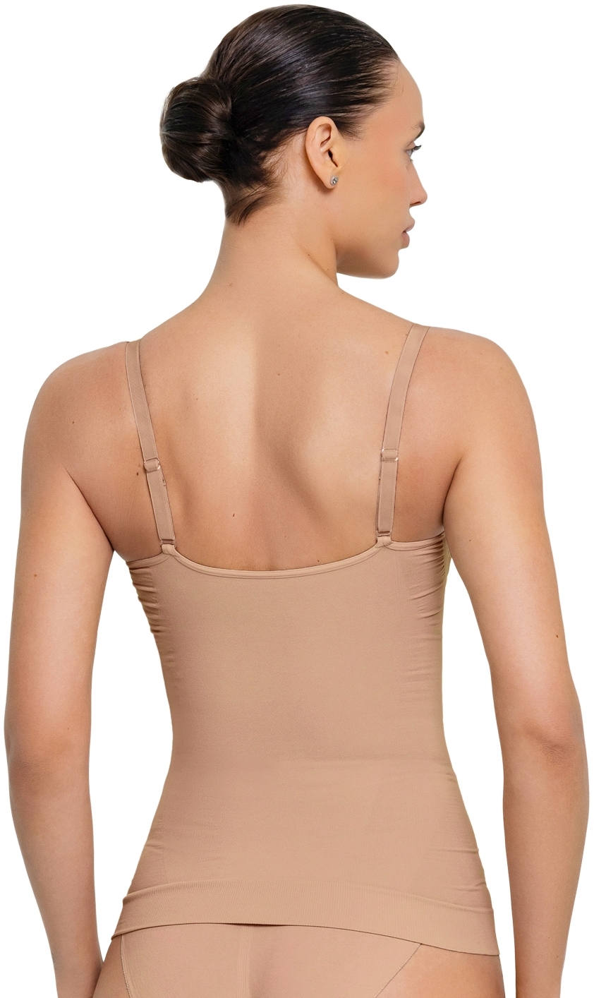 Майка з легкою корекцією Giulia 7547 Cami Shapewear L/XL бежевийфото2