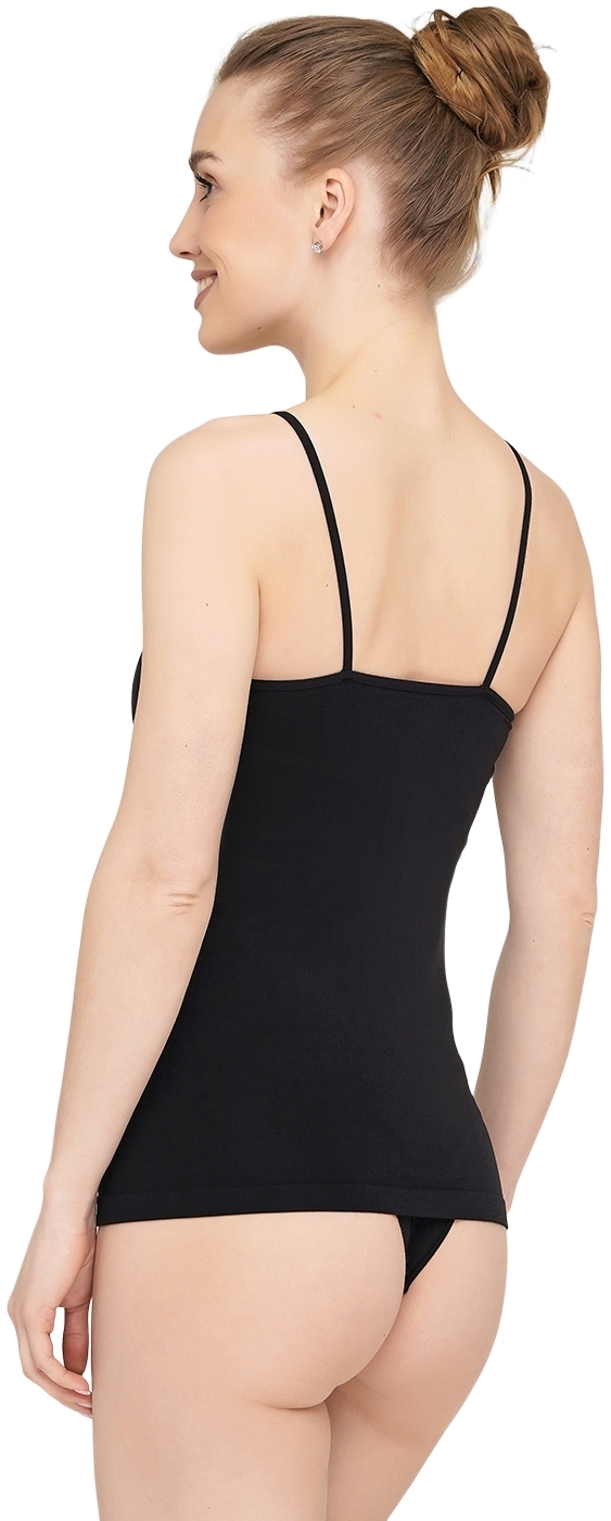 Майка безшовна Giulia 6986 Camisole L/XL чорнафото2