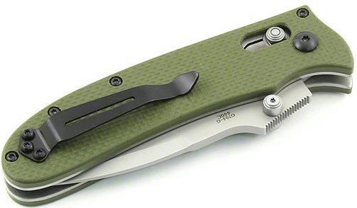 Нож складной Ganzo G704 зеленый фото 4