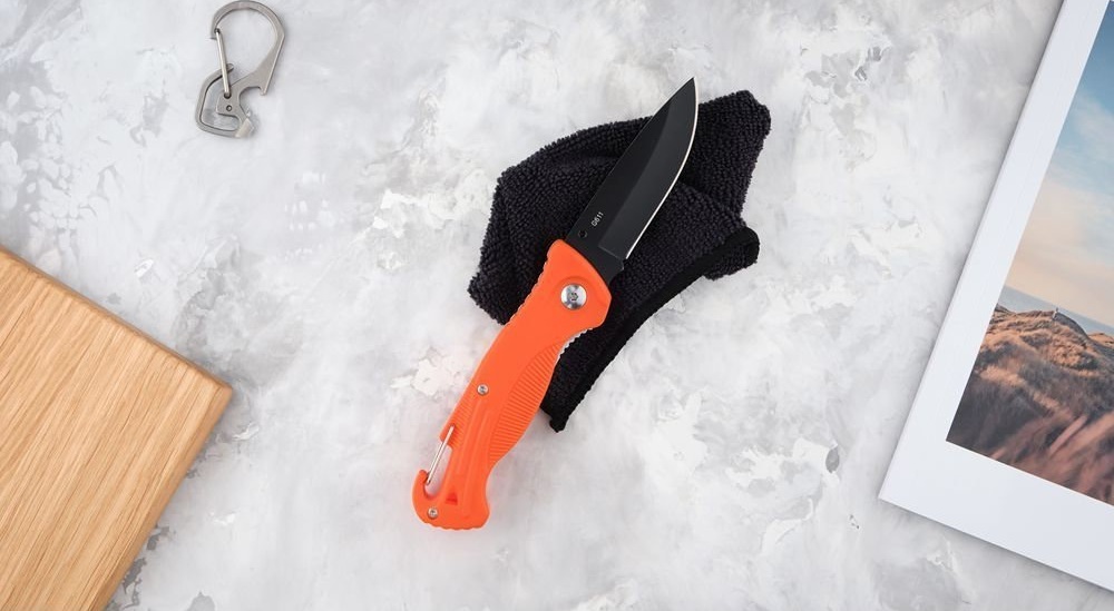 Ніж складаний Ganzo G611 помаранчевийфото6