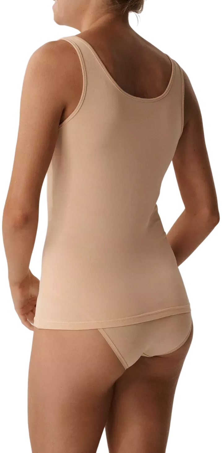 Майка женская широкая бретель Atlantic BLV-198N L бежевая фото 2