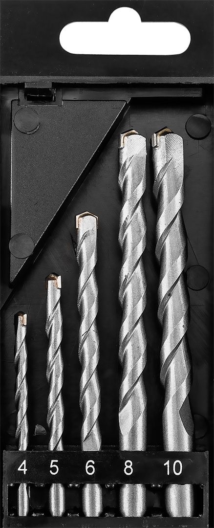 Набор сверл по бетону GRAPHITE 5шт (56T215) фото 4