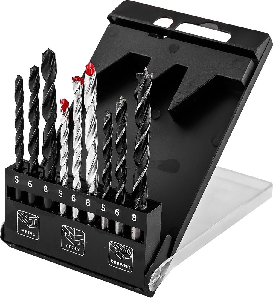 Набор сверл GRAPHITE 9шт (54T431) фото 7