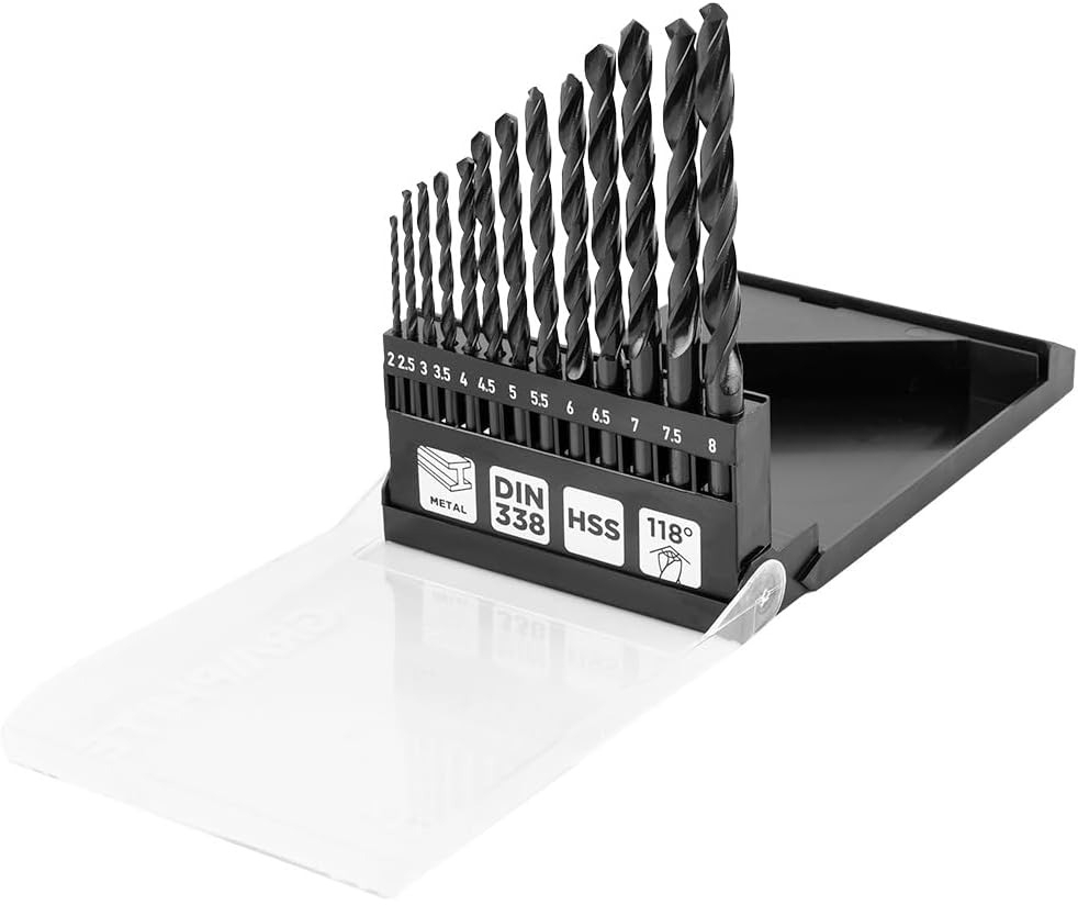Набор сверл по металлу GRAPHITE HSS 13 шт (54T935) фото 3