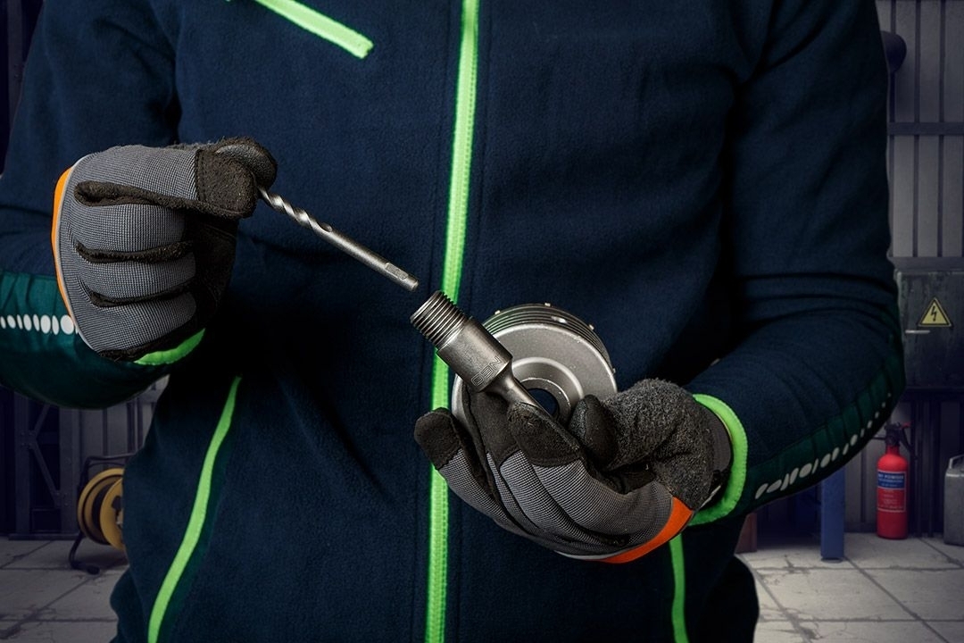 Коронка по бетону Neo Tools, биметаллическая, SDS+, 65мм (55-321) фото 9