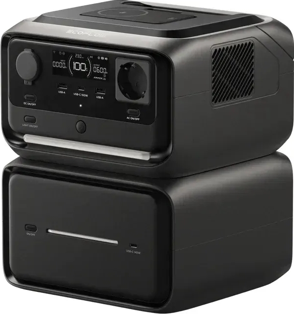 Зарядная портативная электростанция EcoFlow RIVER 3 MAX Plus Wireless (EFRIVER3MP-Wireless-EU-CBOX) фото 2