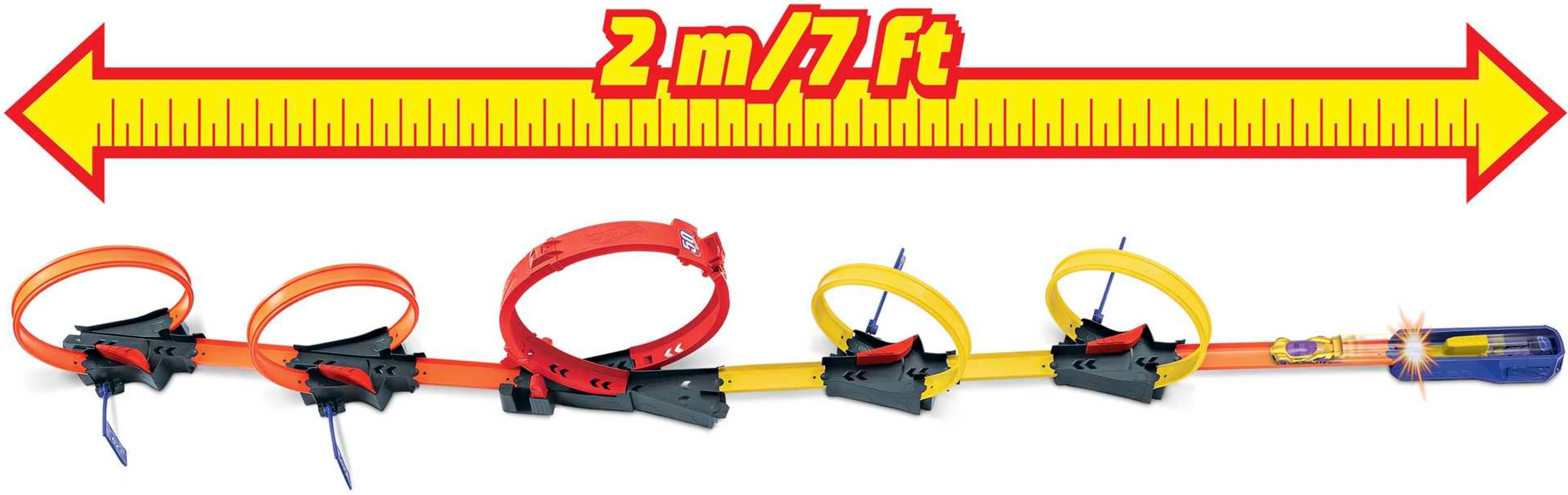 Трек Hot Wheels Карколомні трюки в петлях (HDR83)фото4