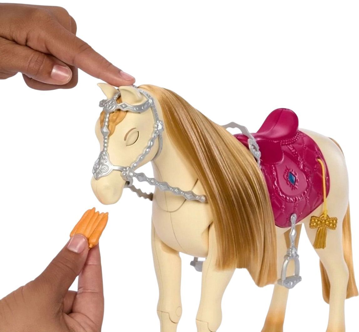 Лошадка интерактивная Barbie с аксессуарами по уходу (HXJ42) фото 3