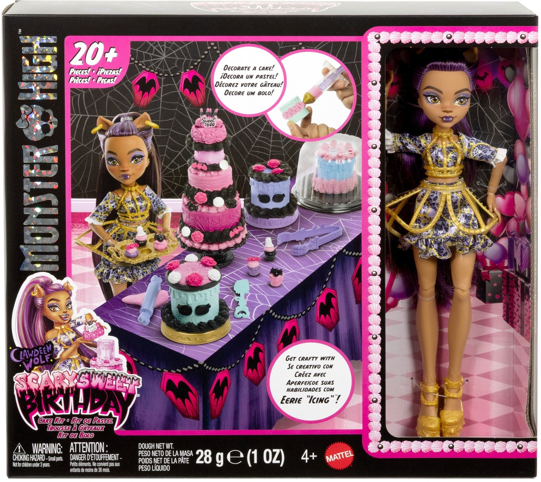 Набор Monster High Торт по рецепту Клодин серии "Страх какой сладкий день рождения" (JBG78) фото 