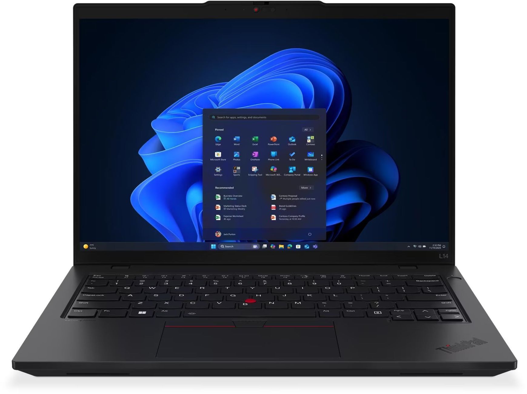 Ноутбук LENOVO ThinkPad L14-G6 (21S6003JRA)фото