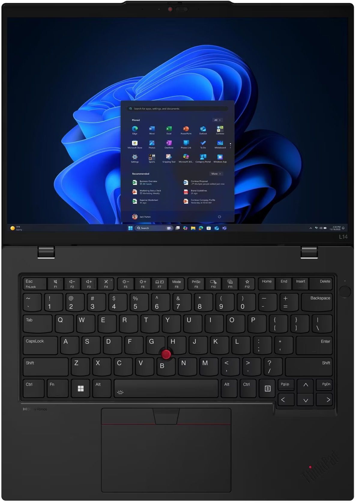 Ноутбук LENOVO ThinkPad L14-G6 (21S6003JRA)фото