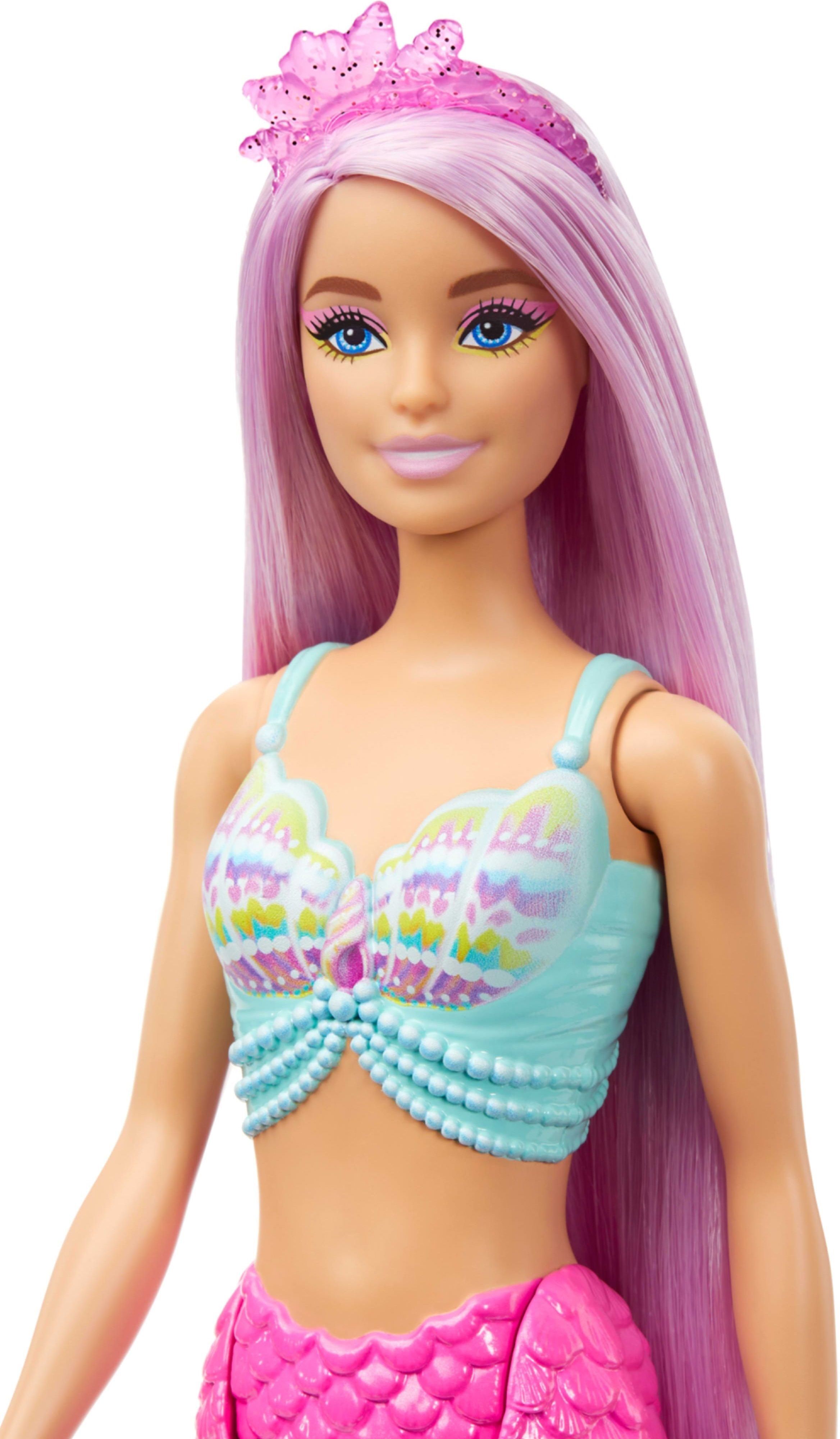 Лялька-русалонька Barbie Чарівні зачіски серії Фантастичний світ (HRR00)фото2