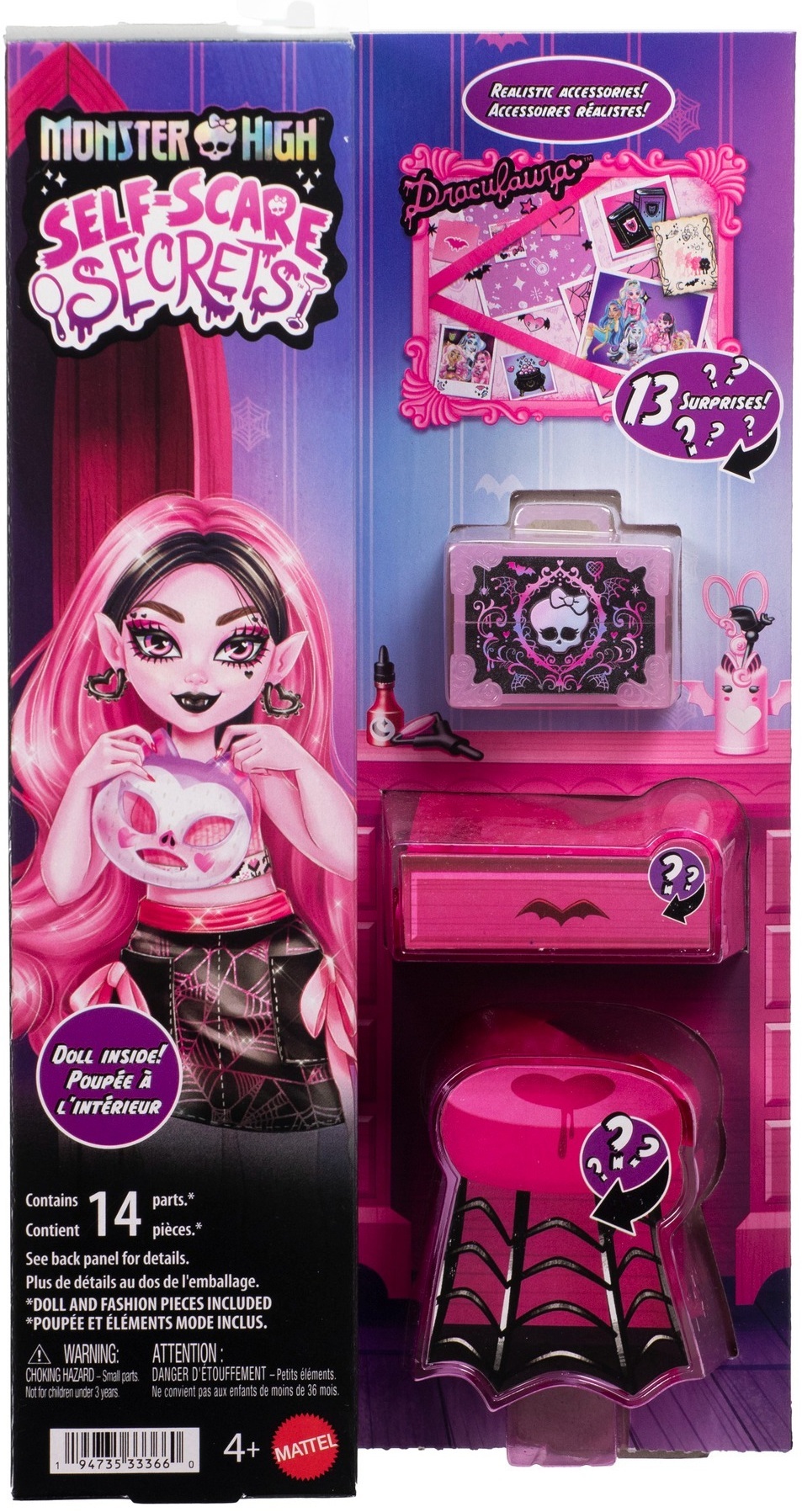 Набір Monster High Таємні ритуали краси Дракулаури (JHK43)фото9