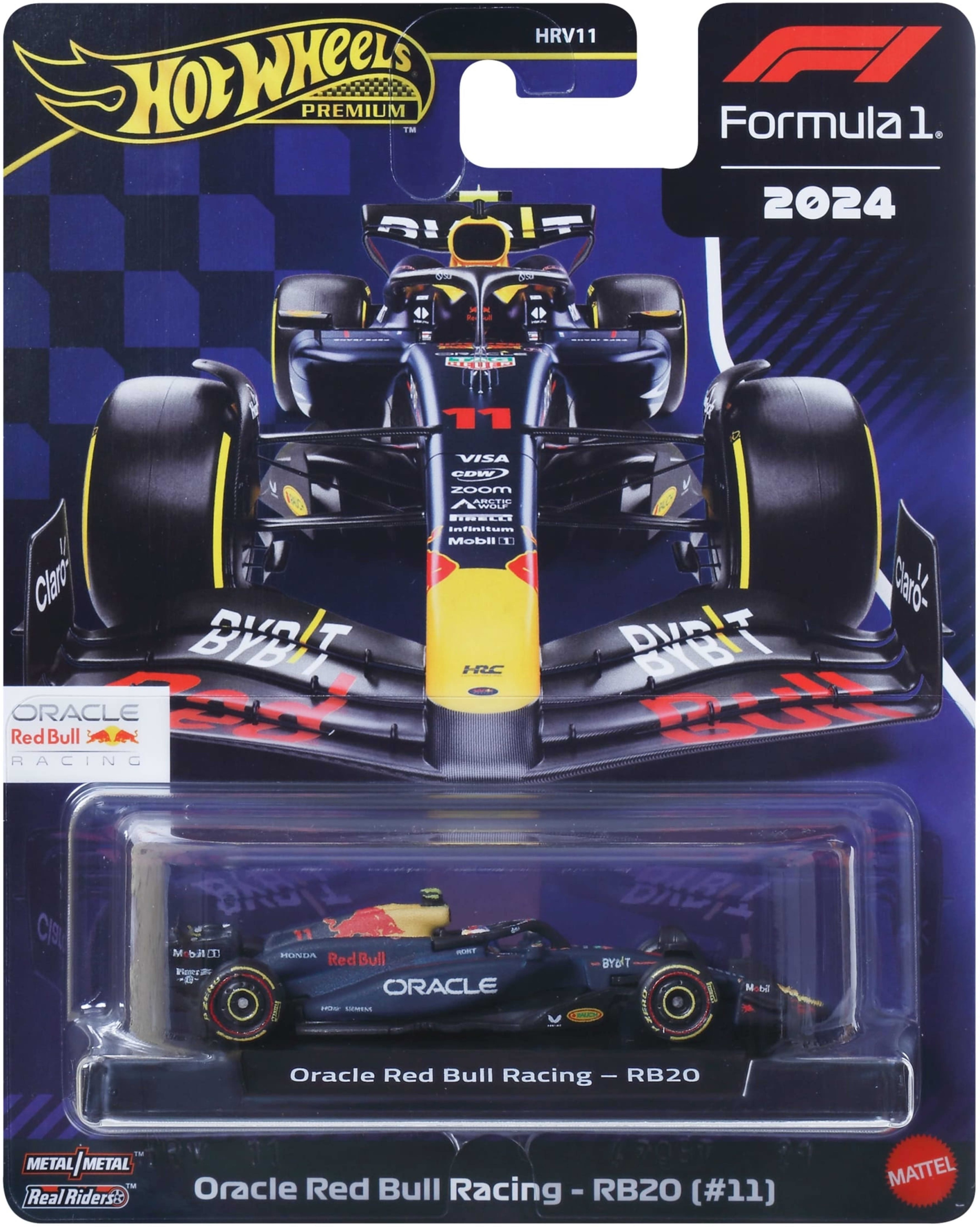 Болид коллекционный Hot Wheels Red Bull 2024 Sergio Perez Formula 1 (JBM19) фото 