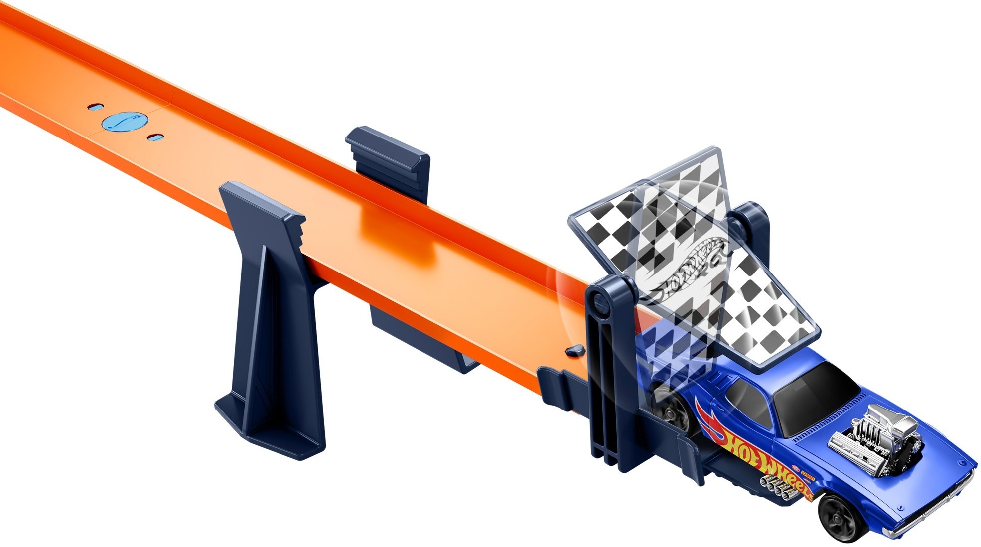 Набір трековий Hot Wheels з машинкою 1:64 на радіокеруванні Speed Challenge 1:64 (HXX45)фото4