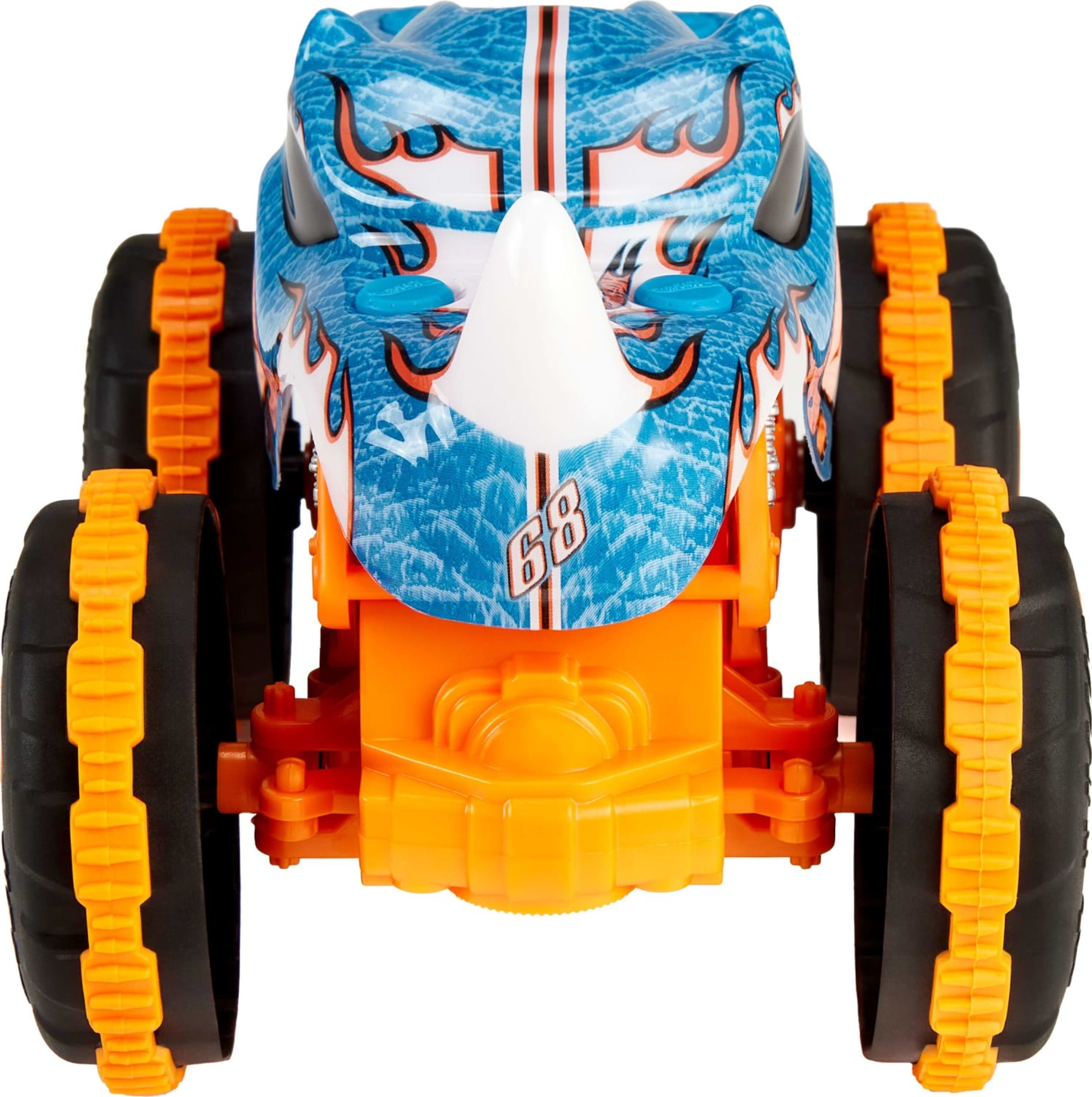 Машинка-позашляховик збільшена Hot Wheels на радіокеруванні Monster Trucks Rhinomite 1:24 (JBK11) фото