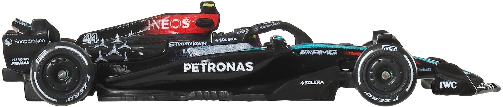 Болид коллекционный Hot Wheels Mercedes-Benz 2024 Lewis Hamilton Formula 1 (JBM16) фото 