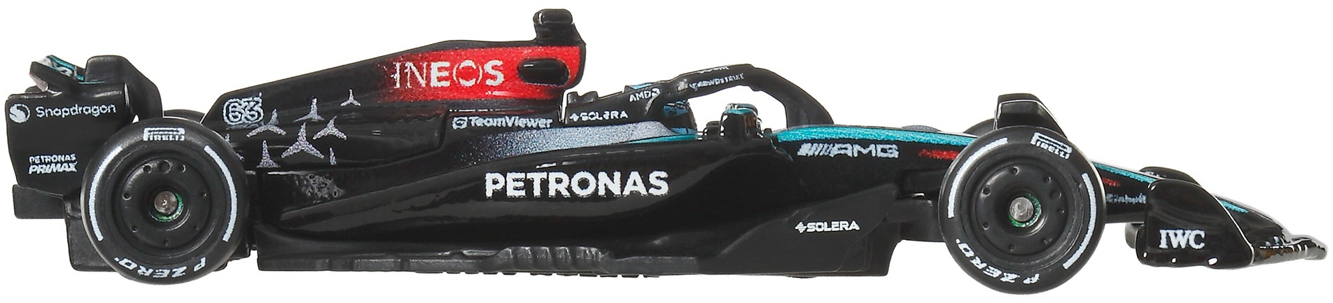 Болид коллекционный Hot Wheels Mercedes-Benz 2024 George Russell Formula 1 (JBM18) фото 2