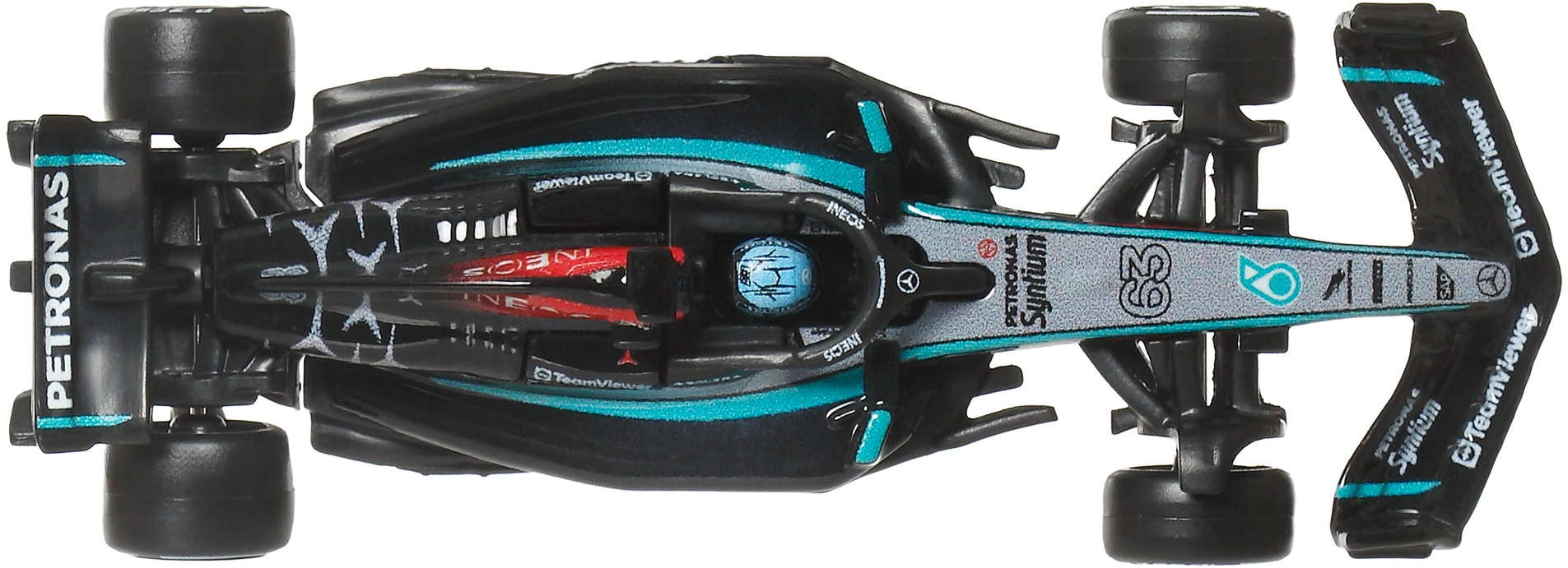 Болид коллекционный Hot Wheels Mercedes-Benz 2024 George Russell Formula 1 (JBM18) фото 5