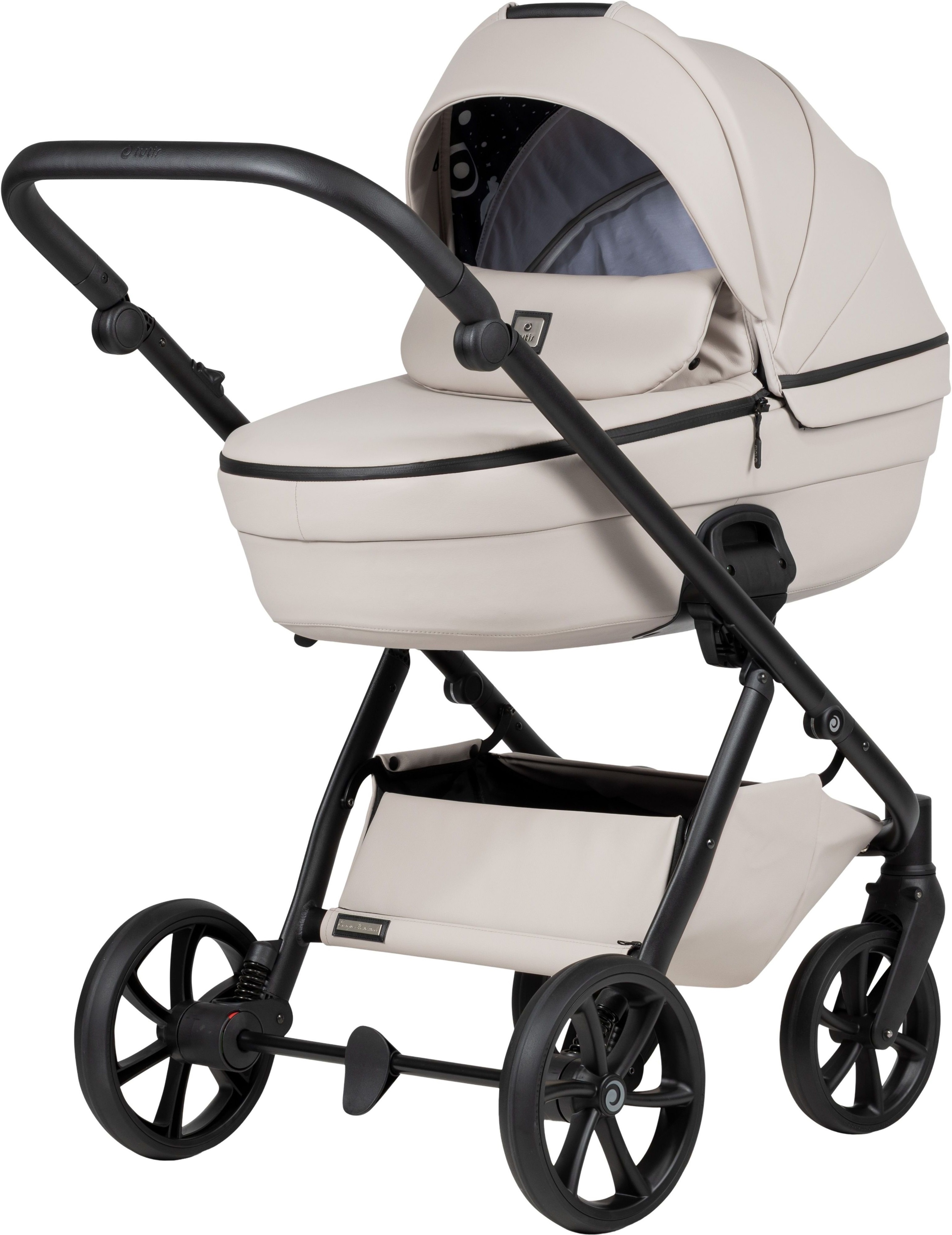 Коляска универсальная Tutis Uno6 plus Leather Latte (1602151) фото 3