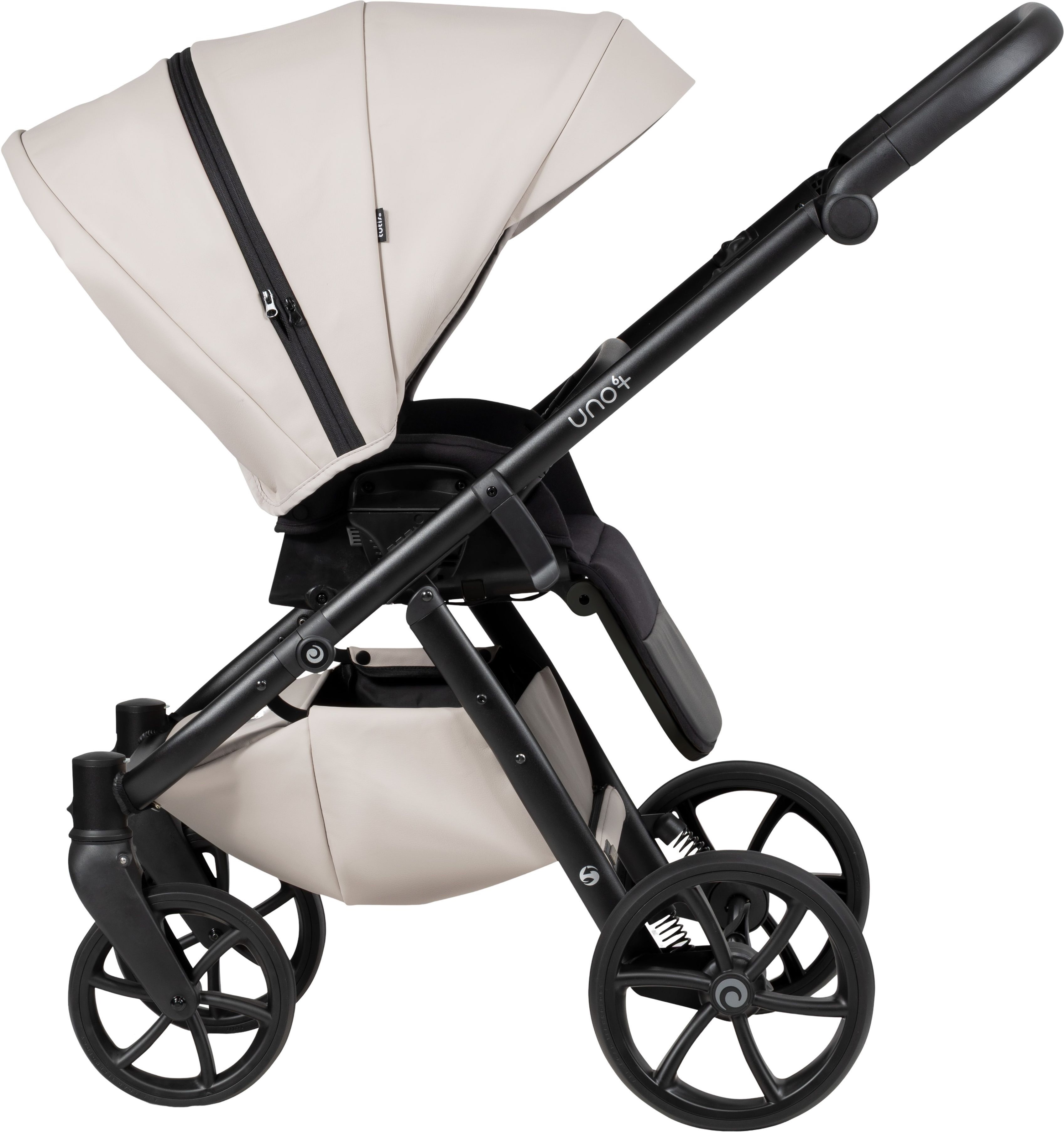 Коляска универсальная Tutis Uno6 plus Leather Latte (1602151) фото 4