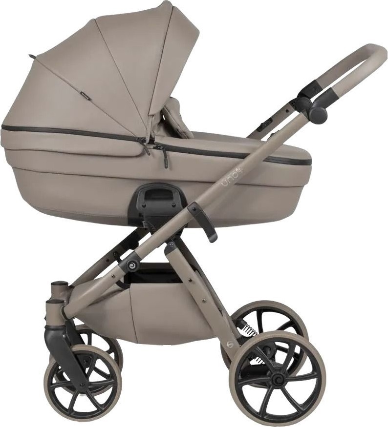 Коляска универсальная Tutis Uno6 plus Leather Nocciola (1602185) фото 2