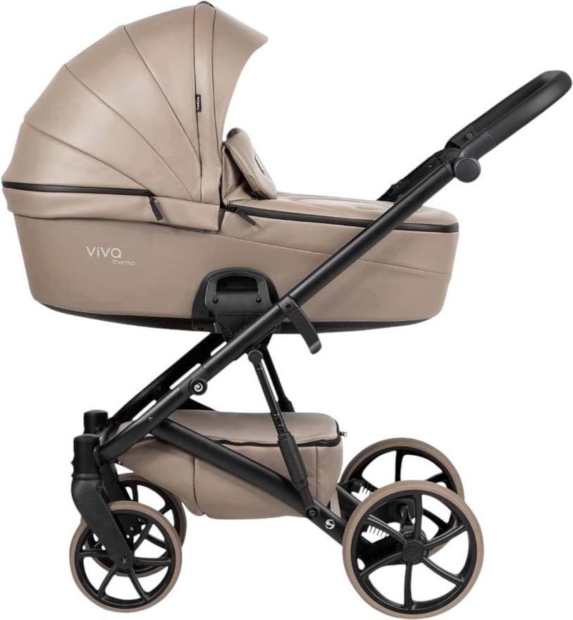 Коляска универсальная Tutis Viva6 plus Leather Cappuccino (1612149) фото 2