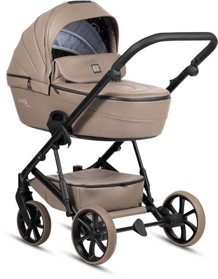 Коляска универсальная Tutis Viva6 plus Leather Cappuccino (1612149) фото 4