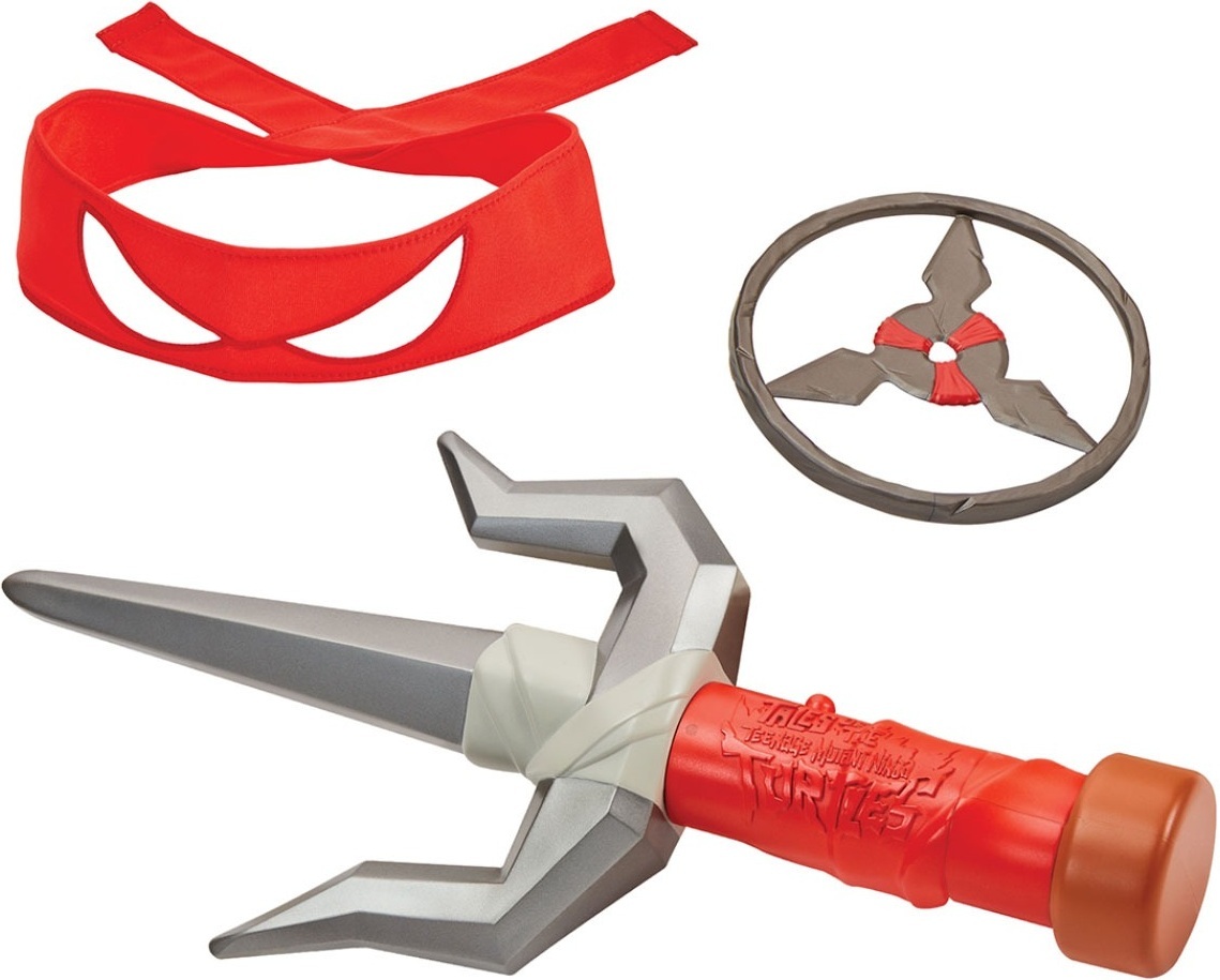 Набор игрушечного оружия TMNT Мovie III W3 - Сай Рафаэля. Вращающийся удар (84269) фото 2