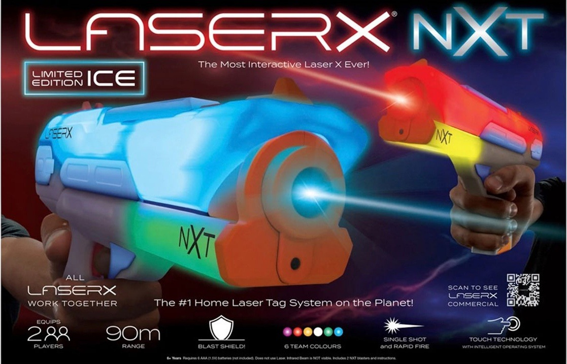 Набор игровых для лазерных боев - Laser X NXT для двух игроков (87728) фото2