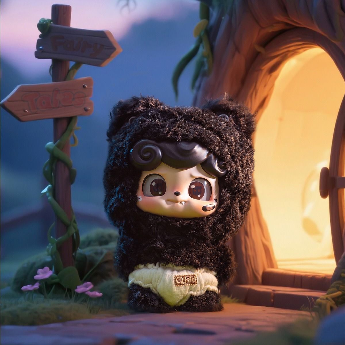 Коллекционная мягкая игрушка-сюрприз на подвесе POP TOP JOTOYS серии Q.Kid - Сказочные истории (JO-2025023) фото 