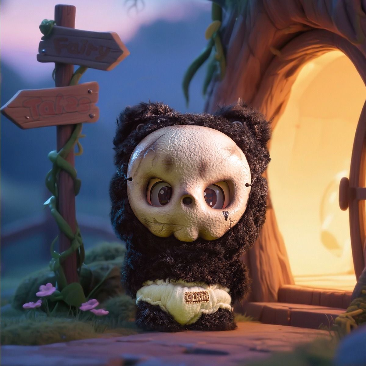 Коллекционная мягкая игрушка-сюрприз на подвесе POP TOP JOTOYS серии Q.Kid - Сказочные истории (JO-2025023) фото 