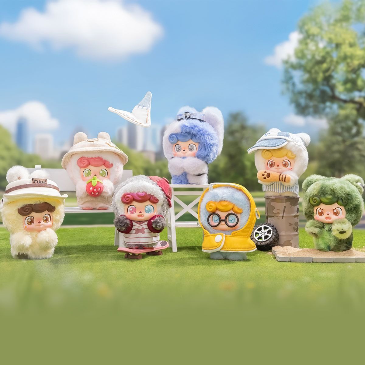 Коллекционная мягкая игрушка-сюрприз на подвесе POP TOP JOTOYS серии Q.Kid. - Радости приключений фото 