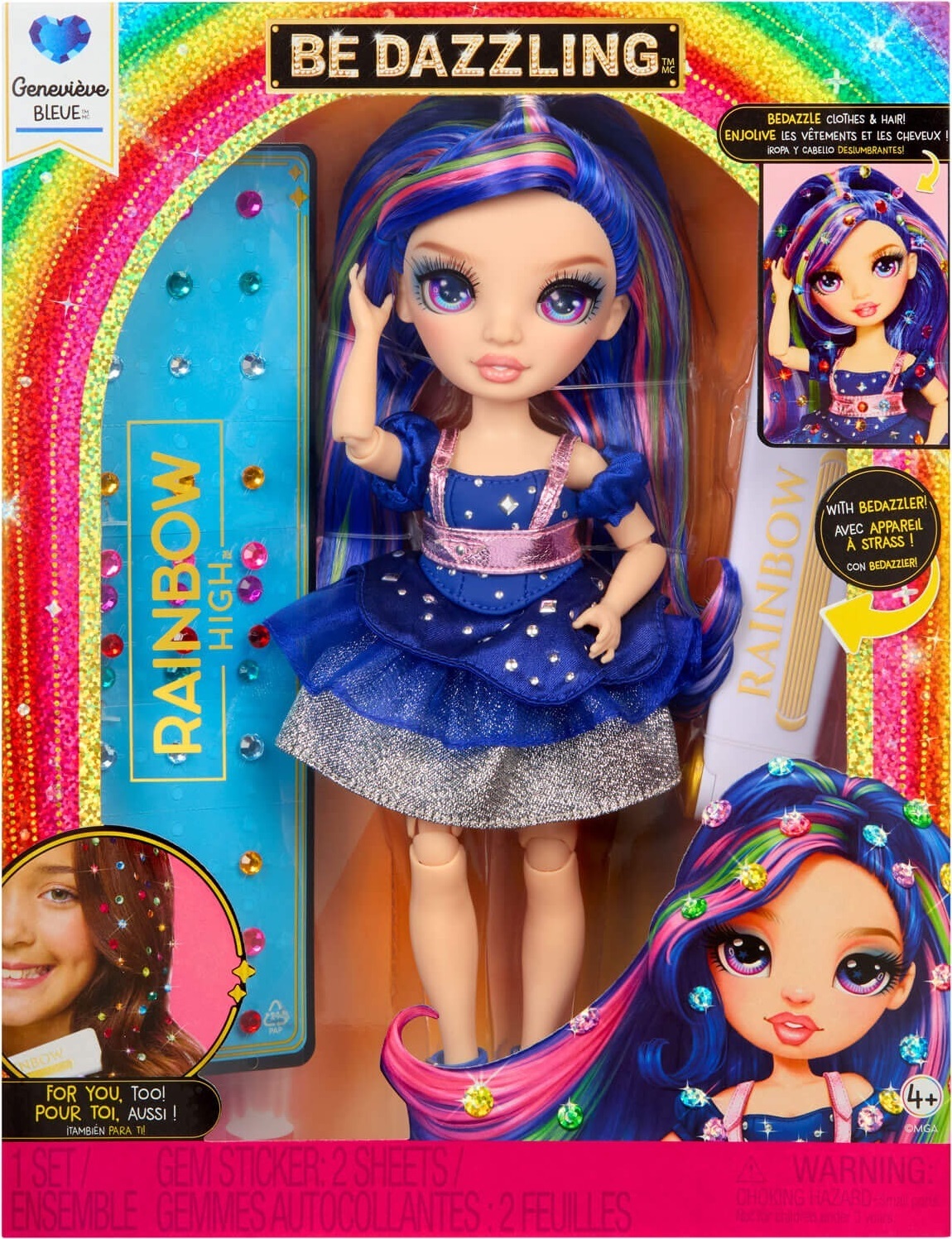 Кукла Rainbow High серии Be Dazzling – Женевьева (597810) фото 5