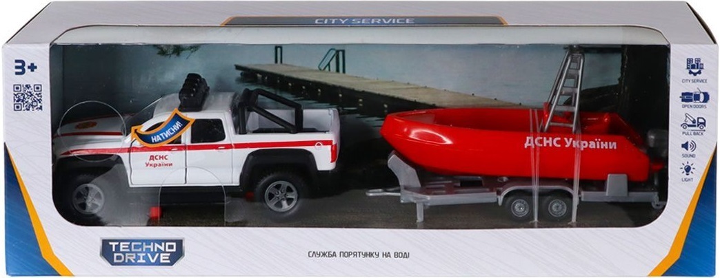 Набір ігровий - Служба порятунку на воді (світло, звук) (510217.270)фото11