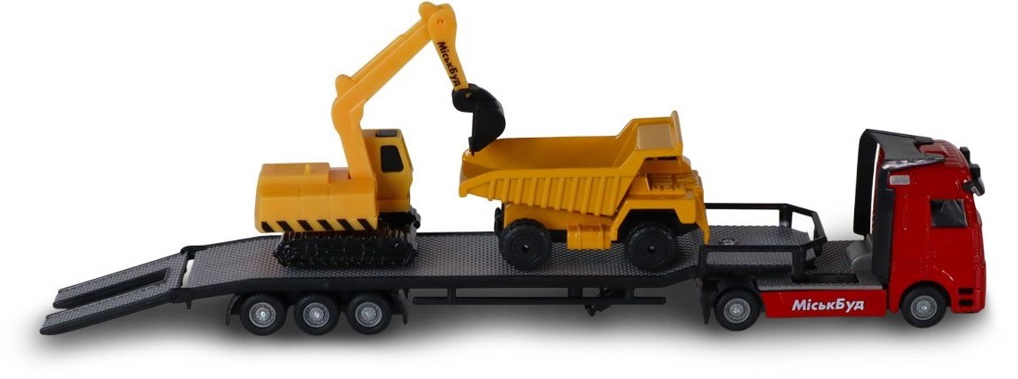 Набір ігровий - Автоперевізник (автоперевізник, самоскид, екскаватор, акс.) (541757.270)фото6